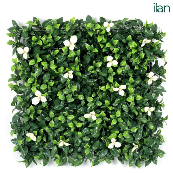UV ARTIFICIAL GREENWALLS SNOW OPULENCE-(50X50) - ILAN INDIA