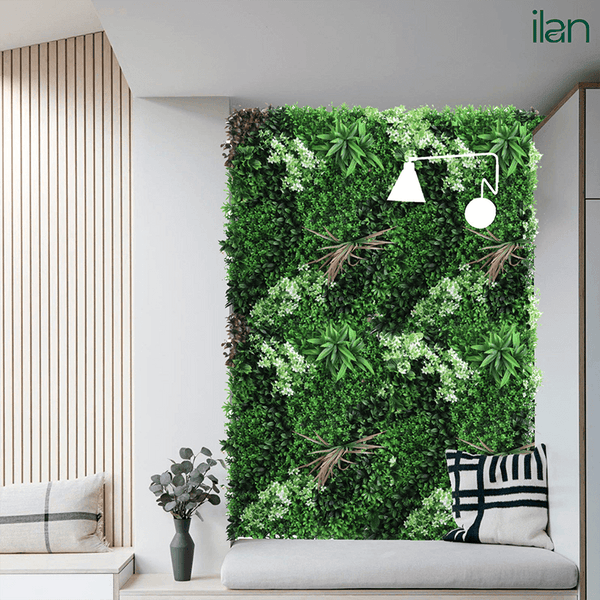 Seaside Retreat Artificial Green Wall (1MX1M)