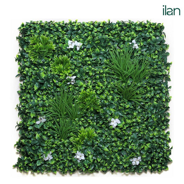 Winter Hues Artificial Green Wall (1MX1M)